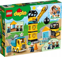 Lego Duplo 10932 budowa Dźwig Wywrotka Koparka kul