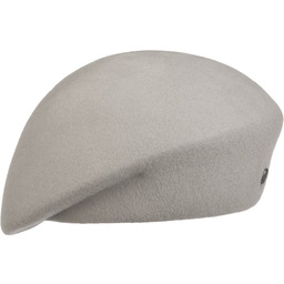 Beret z Filcu Fabiana by Lierys, jasnoszary, One