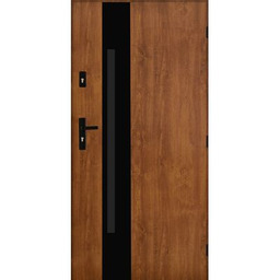 Drzwi zewnętrzne ANTILA Złoty dąb 100 prawe