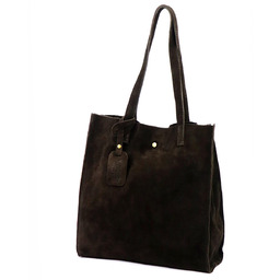 Luka Zamszowa duża damska shopperbag torebka na ramię