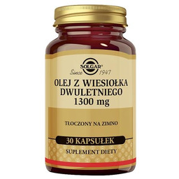 SOLGAR Olej z wiesiołka dwuletniego 1300 mg -