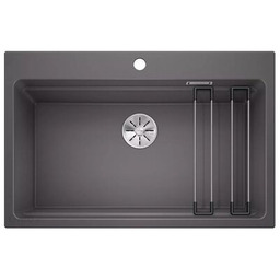 BLANCO Zlewozmywak jednokomorowy Etagon 8 525178 Szarość skały