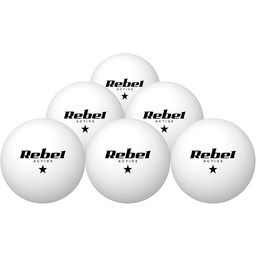 Rebel Zestaw Piłeczek do Tenisa Stołowego * 6