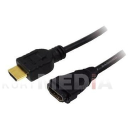 LogiLink HDMI (1.4) M/F 2.0m
