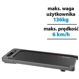 YESOUL Bieżnia elektryczna W2 560W 6km/h Zyskaj
