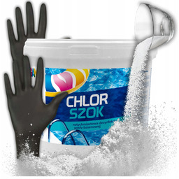 Chlor Szok 5KG Shock Chemia Basenowa Dezynfekcja Wody