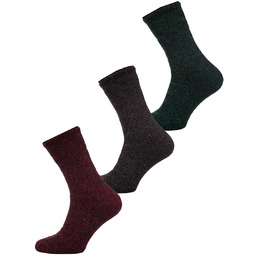 Grube zimowe termiczne skarpetki męskie multikolor-1 Denley A8990-2-3P