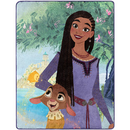 Northwest Disney Wish jedwabny koc narzuta, 117 x