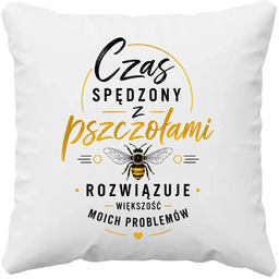 Czas spędzony z pszczołami rozwiązuje większość moich problemów