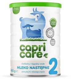 Capricare 2, mleko następne na mleku kozim, powyżej