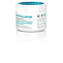 Hialuron łagodzący krem do twarzy na dzień słoik