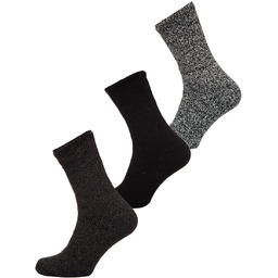 Grube zimowe termiczne skarpetki męskie multikolor-3 Denley A8990-2-3P