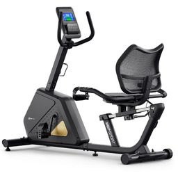 Rower leżący elektryczno-magnetyczny HS-4500L Arkil czarny-złoty