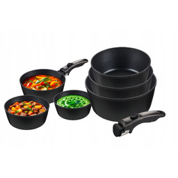 Zestaw garnków Mg Home Clever Kitchen 18/20/22 CM