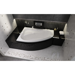 Riho Lyra/Aryl wanna asymetryczna 140x90cm prawa nóżki B019001005/207096