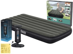 Materac Dmuchany Jednoosobowy 99x188x25 Bestway 6713L + Pompka