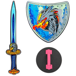 Zestaw Dragon Viking - miecz i tarcza