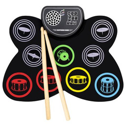 MUSICMATE Perkusja elektroniczna zwijana MM-DRM15 Play''n''Roll