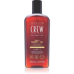 American Crew 3w1 Ginger&Tea, szampon, odżywka i żel
