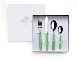 MEPRA-Sztućce dla dzieci Cicogna Green Fantasia Gb