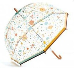 Przezroczysta parasolka dla dorosłych Małe kwiatki DD04720-Djeco, akcesoria