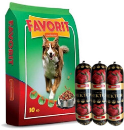 Favorit Karma sucha dla psa z wołowiną 10kg