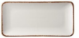 TALERZ PROSTOKĄTNY VANILLA 300x150 mm KREMOWA
