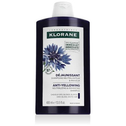 Klorane Organic Centaury Anti-Yellowing szampon do włosów 400