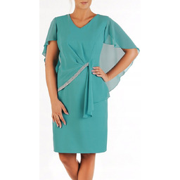 Sukienka Eva 44 letnia damska na wesele elegancka