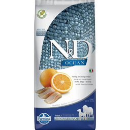 N&D Dog Ocean Herring Orange Adult Medium Maxi