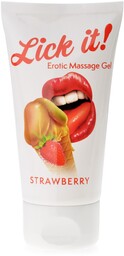 Lick it strawberry 50 ml aromatyzowany żel