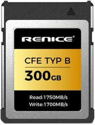 Renice PSLC 300GB CF express B karta pamięci