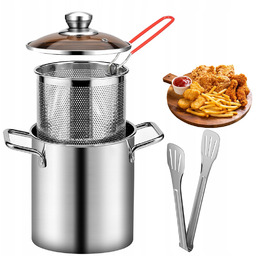 Garnek Do Szparagów Makaronu Warzyw Garnek 3L Stal