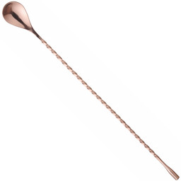 Łyżka barmańska do drinków koktajli długa 385 x