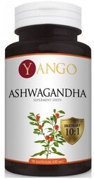 Ashwagandha 430mg suplement diety 90 kapsułek