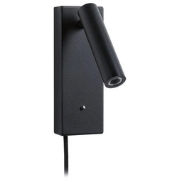 Paulmann - Hulda USB spot LED, ściemniany, czarny,