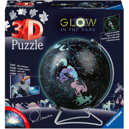 Ravensburger, Puzzle 3D, Globus konstelacje, 190 el