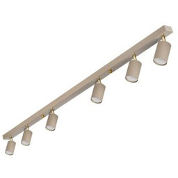 Kinkiet lampa sześciopunktowa GU10 BARDO VI ruchoma beż