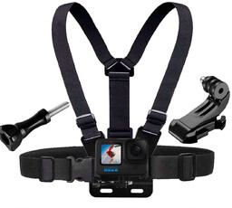 Szelki regulowane na klatkę mocowanie do GoPro Hero