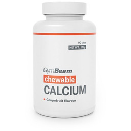 GymBeam Wapń w tabletkach do żucia 90 tab