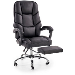 Edinos Ergonomiczny Fotel Czarny Gabinetowy Obrotowy Dowolny S4-Z83