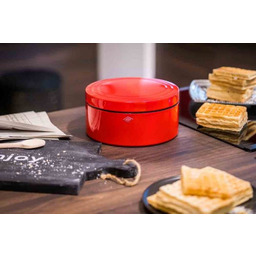 Wesco Pojemnik na pieczywo okrągły czerwony Classic Line
