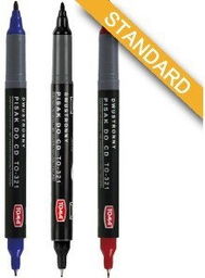 Marker do CD TOMA TO-321 dwustronny niebieski /TO-321/