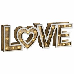 Globo Stojąca lampa dekoracyjna Love LED 1,44W