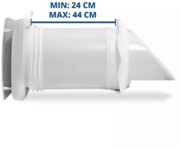 Rekuperator powietrza ścienny Weber pilot + wifi, ø