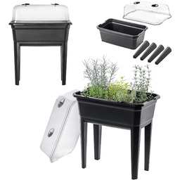 Szklarnia ogrodowa Nemea 60 cm, antracyt