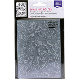 Vaessen Creative Folder Embossing, przezroczysty, 14,6 x 10,8