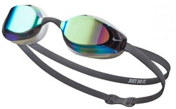 Nike, Okulary pływackie, Vapor Mirror Performance Goggle, szary
