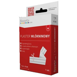 BIOCANTO Plaster włókninowy z opatrunkiem 1m x 6cm