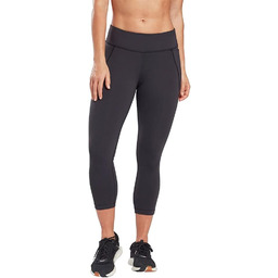 Reebok Damskie legginsy 3/4 Ts Lux 3/4 czarny